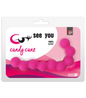 Анальні намиста силіконові, рожевого кольору, 13.1 см - No Taboo