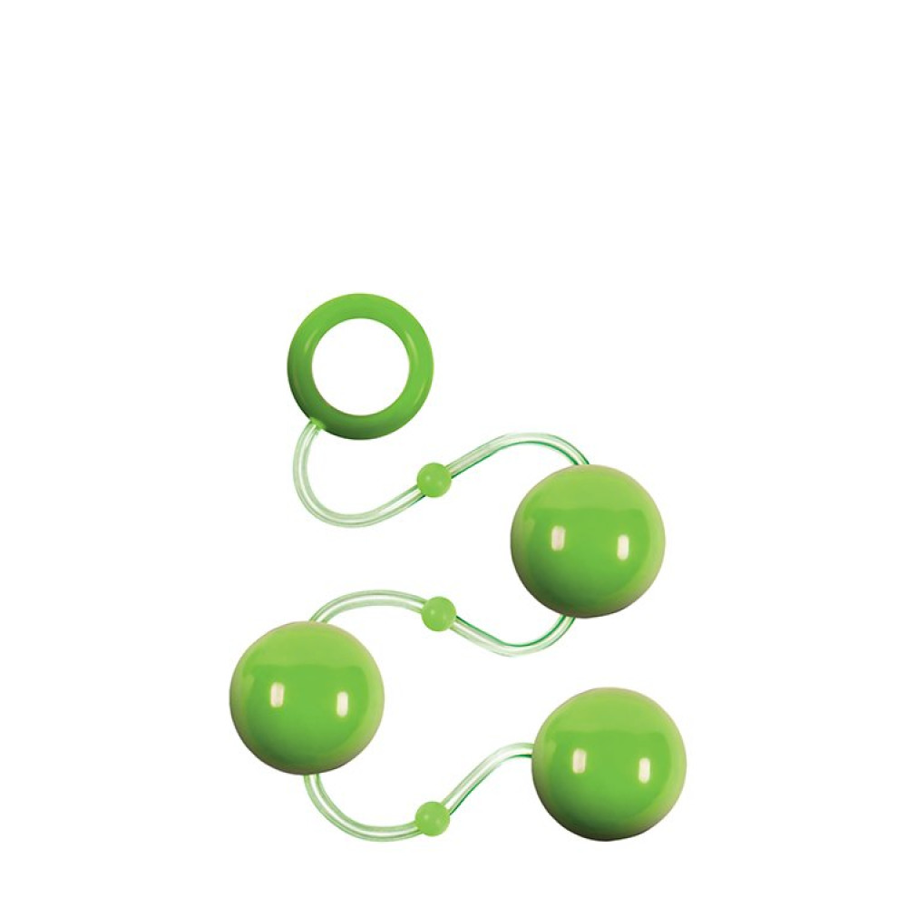 Анальні кульки Renegade Pleasure Balls зелені (28393), zoom