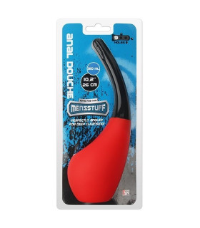 Анальний душ MENZSTUFF 310ML ANAL DOUCHE RED / BLACK - No Taboo