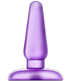 Анальний плаг B Yours, фіолетовий - No Taboo