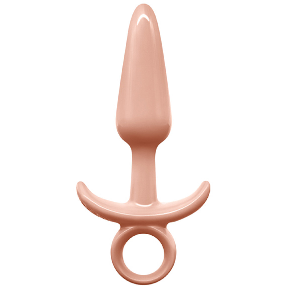 Анальный плаг NS Novelties ELEMENTS PLUG2 бежевый (32514), zoom