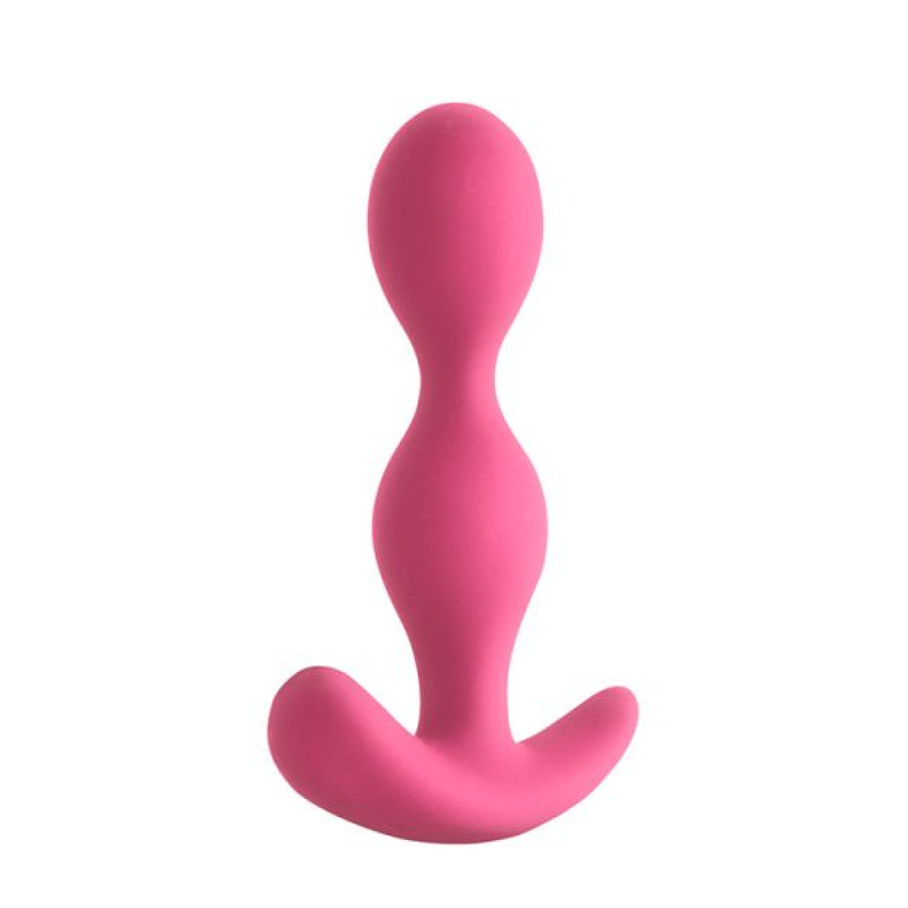 Анальный плаг Розовый (33849), zoom