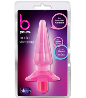 Анальный плаг YOURS-BASIC VIBRA PLUG - No Taboo