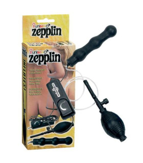 Анальний Розширювач C вібрацією і накачуванням, чорний - No Taboo