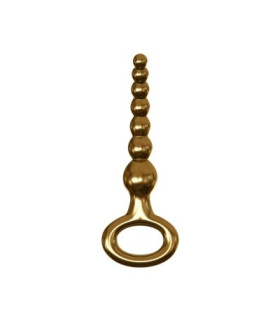 Анальний стимулятор золотистий - No Taboo