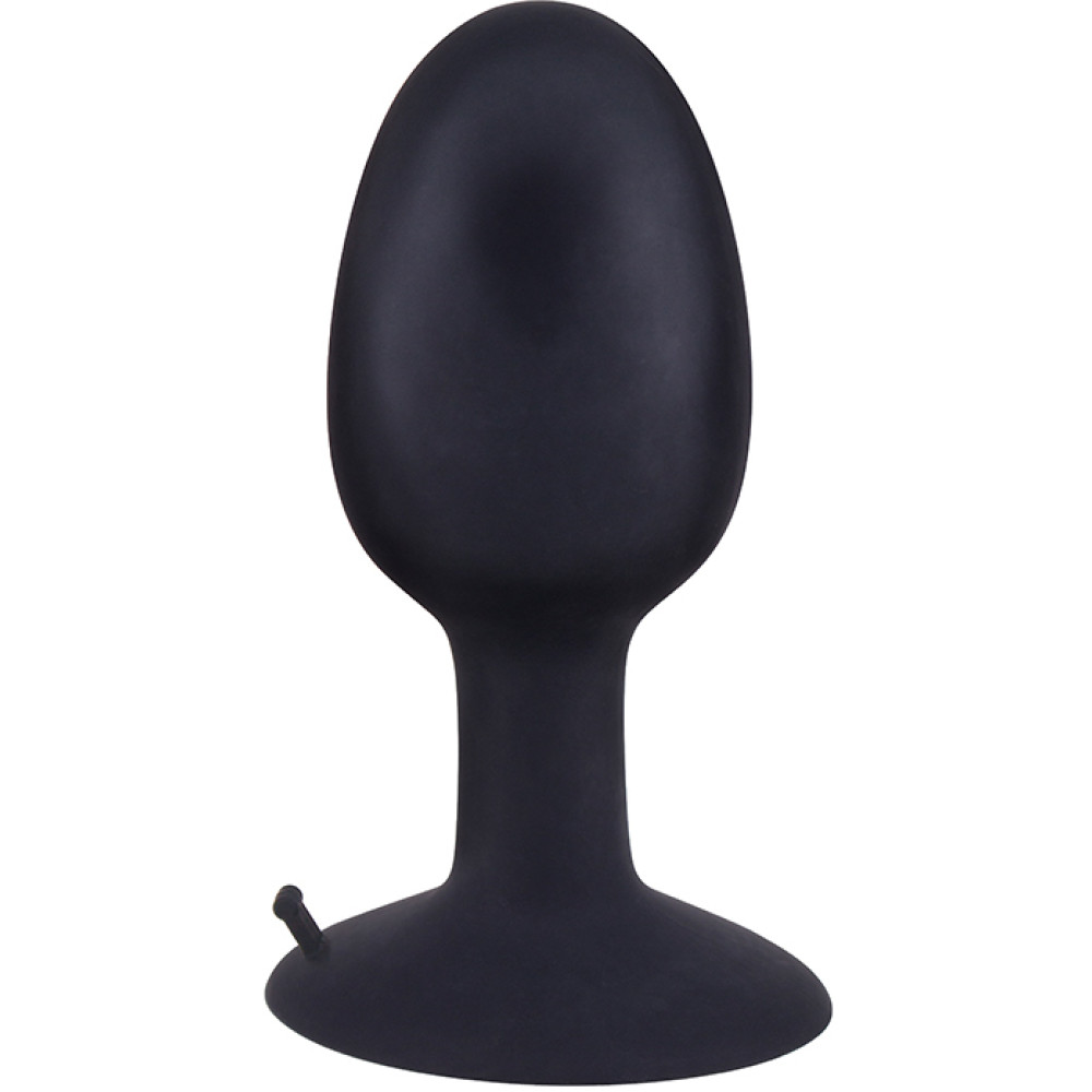 Большая анальная пробка со смещенным центром тяжести ROLL PLAY EXTRA LARGE BLACK (32662), zoom