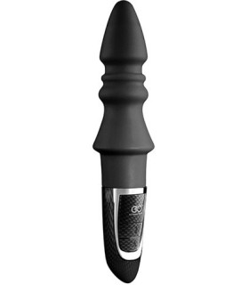 Черный анальный вибратор JOYFUL PLUG VIBRATOR 5.5INCH BLACK - No Taboo