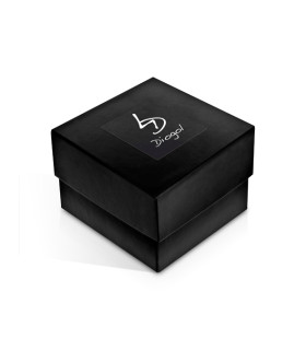 Французька анальна біжутерія з алюмінію довга ніжка зі стразою серця 7 х 3 см - No Taboo