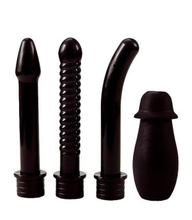 Клизма и 3 насадки Douche - No Taboo