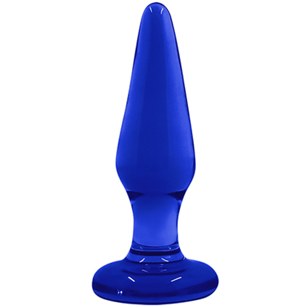 Маленькая анальная стеклянная пробка NS Novelties Crystal (32521), zoom