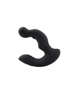 Масажер простати Black Mont силіконовий, чорний - No Taboo