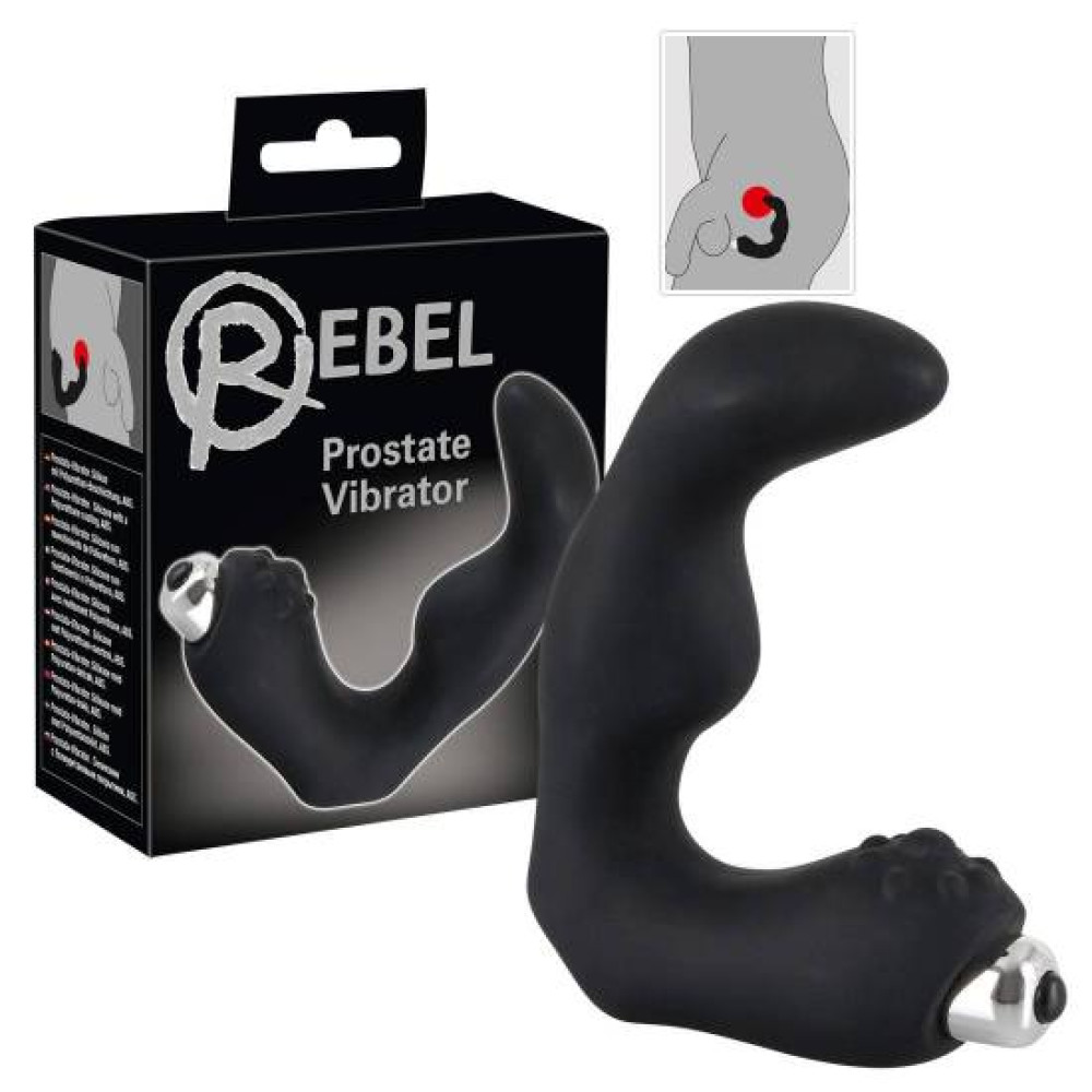 Масажер простати з вібрацією Rebel Prostate Stimulator (28019), zoom