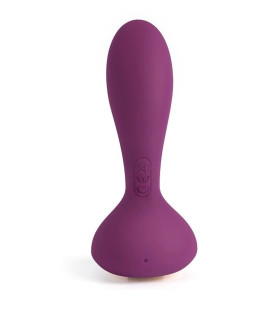 Масажер простати Svakom Julie з пультом, фіолетовий, 10.2 х 2.8 см - No Taboo