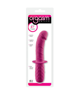 Мини-фаллоимитатор Orgasm Driver Pink Silicone Dong - No Taboo