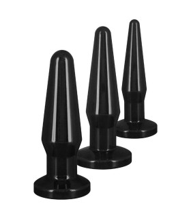 Набор анальных пробок Best Butt Buddies - No Taboo