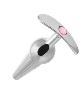 Набор металлических анальных пробок серебристого цвета, 4 шт, STEEL - No Taboo