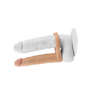 Насадка для подвійного проникнення The Ultra Soft Double - No Taboo