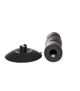 Насадка для страпона ребристая 100% медицинский силикон - No Taboo