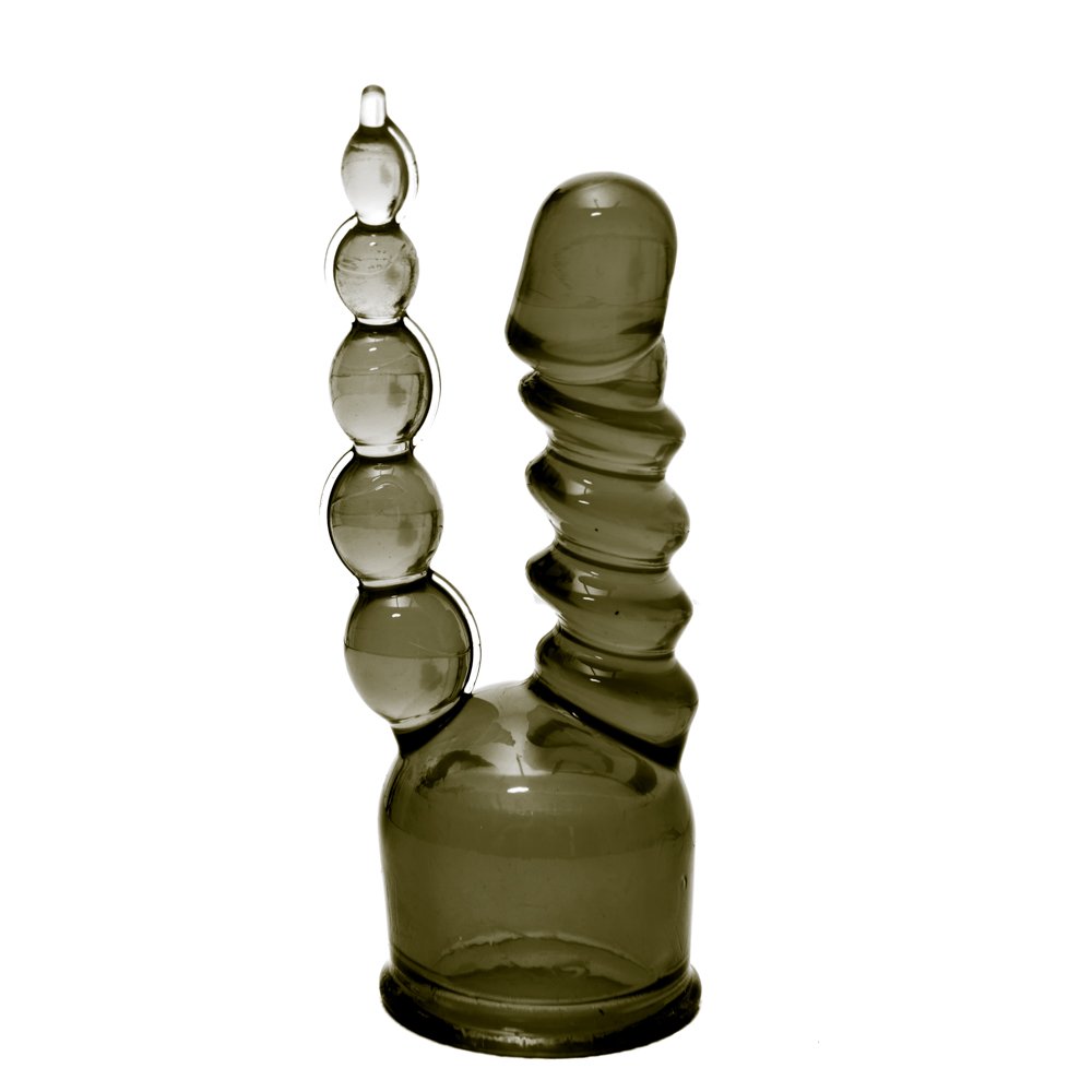 Чорна насадка на мікрофон з імітацією подвійного проникнення (28893), zoom