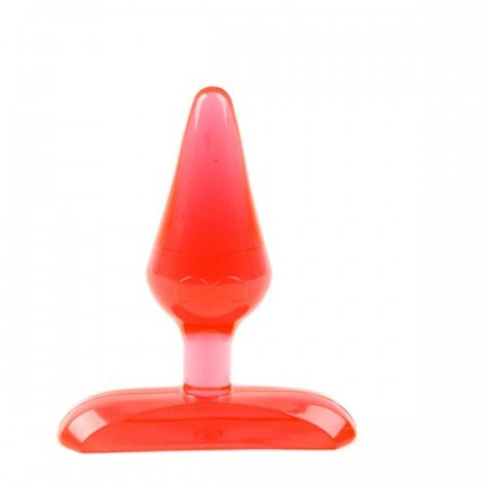 Анальна пробка Chisa червона, 6.6 х 2.4 см (26652), zoom