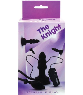 Пробка анальная с накачкой и вибрацией, черная - No Taboo