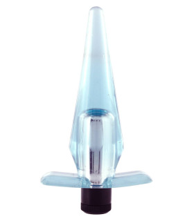 Пробка блакитна анал вібро - No Taboo