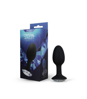 Пробка силикон со стразиком Crystal Amulet Small - No Taboo