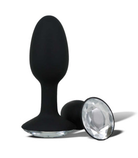 Пробка силикон со стразиком Crystal Amulet Small - No Taboo