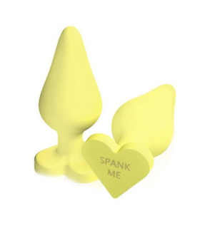 Пробка Spank Me, желтая - No Taboo