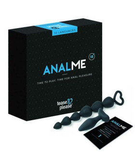 Секс-игра Analme Tease & Please анальная елка, анальная пробка и буклеты с заданиями - No Taboo