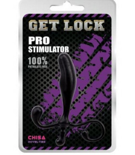 Стимулятор простати Chisa Pro Stimulator, чорний, 13 см х 3 см - No Taboo
