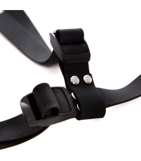 Страпон "Волнистый" из силикона. - No Taboo