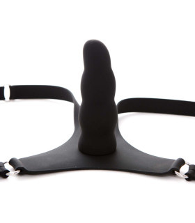 Страпон "Волнистый" из силикона. - No Taboo