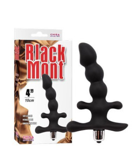 Універсальний масажер Black Mont для простати, чорний - No Taboo