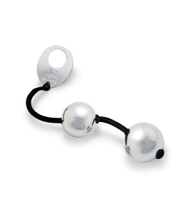 Вагінальні кульки Fifty Shades of Grey сріблясті, 21.6 х 3.2 см - No Taboo