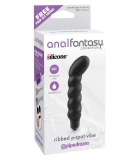 Вібромасажер простати Anal Fantasy Collection RIBBED P-SPOT VIBE - No Taboo