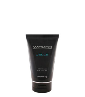 Лубрикант Анальний Wicked Jelle на водній основі, 120 мл - No Taboo