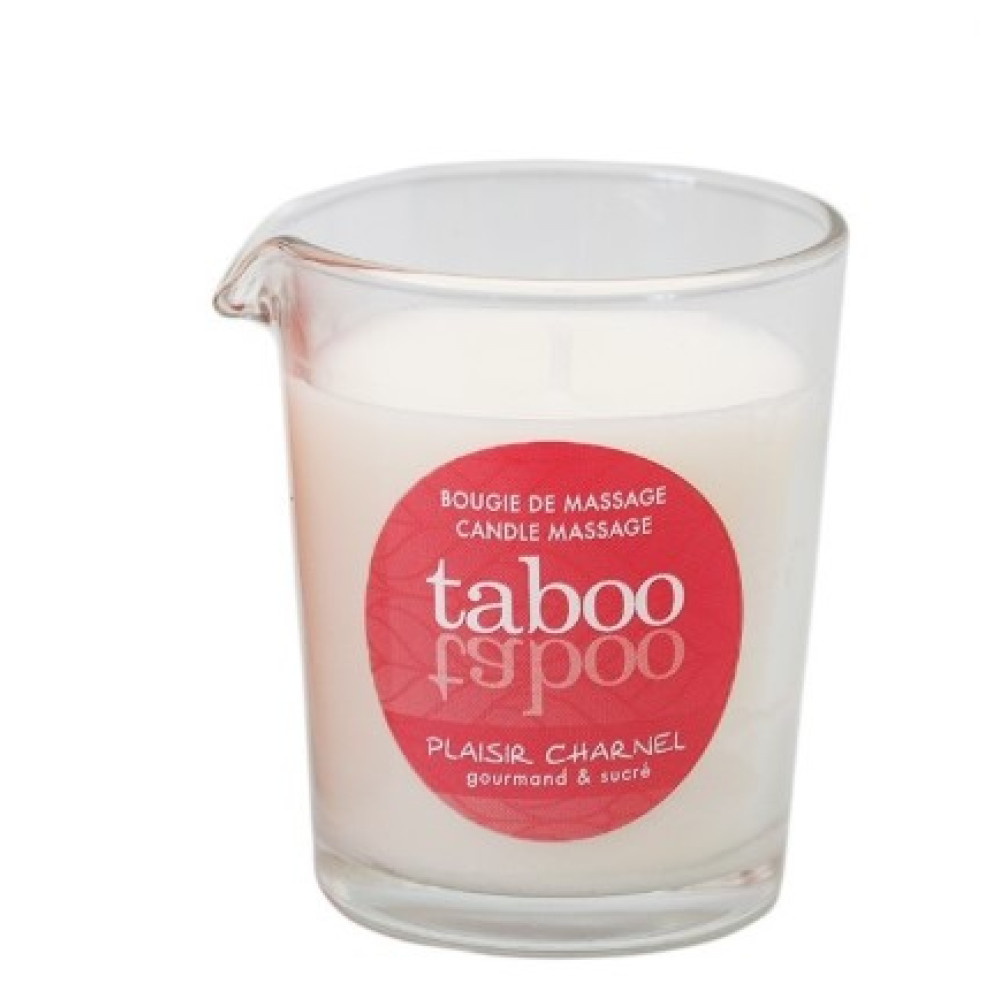 Массажная свеча RUF, 60 г, Taboo Candle Sensual Cocoa с ароматом цветка какао (33213), zoom