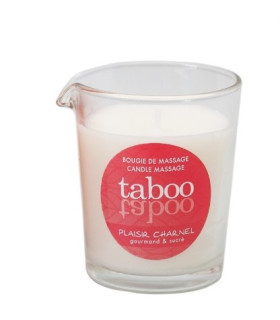 Масажна свічка RUF, 60 г, Taboo Candle Sensual Cocoa з ароматом квітки какао - No Taboo
