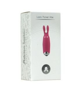 Минивибратор Adrien Lastic Rabbit розовый, 8.5 х 2.3 см - No Taboo