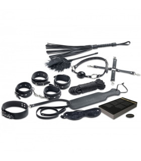 БДСМ набор с заданиями Master & Slave BDSM Kit, Black - No Taboo