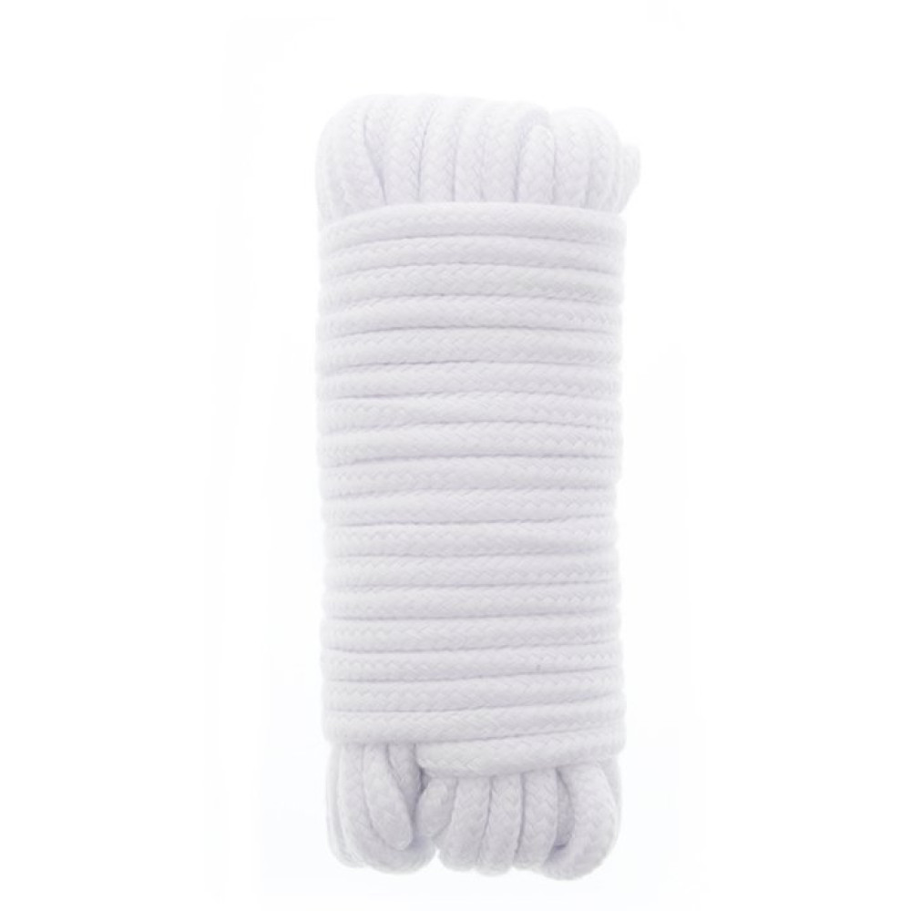 Бондажна мотузка біла 10 м BONDX NO TABOO (24382), zoom