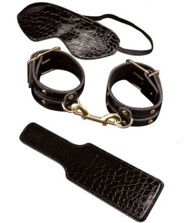 Бондажный набор Pipedream Fetish Fantasy, черный, 3 предмета - No Taboo