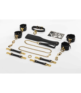 Чемодан ваших тайных желаний UPKO Kinky Tools Set итальянская кожа, черный - No Taboo