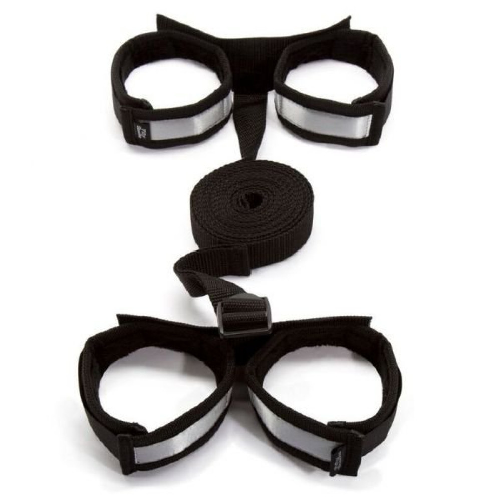 Fifty Shades of Grey - Фиксаторы для кровати "Мания контроля" (50 оттенков серого) (26242), zoom