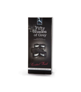 Fifty Shades of Grey - Фиксаторы для кровати "Мания контроля" (50 оттенков серого) - No Taboo