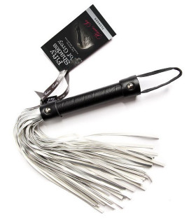 Флоггер Fifty Shades of Grey черно-серый, 38 см - No Taboo