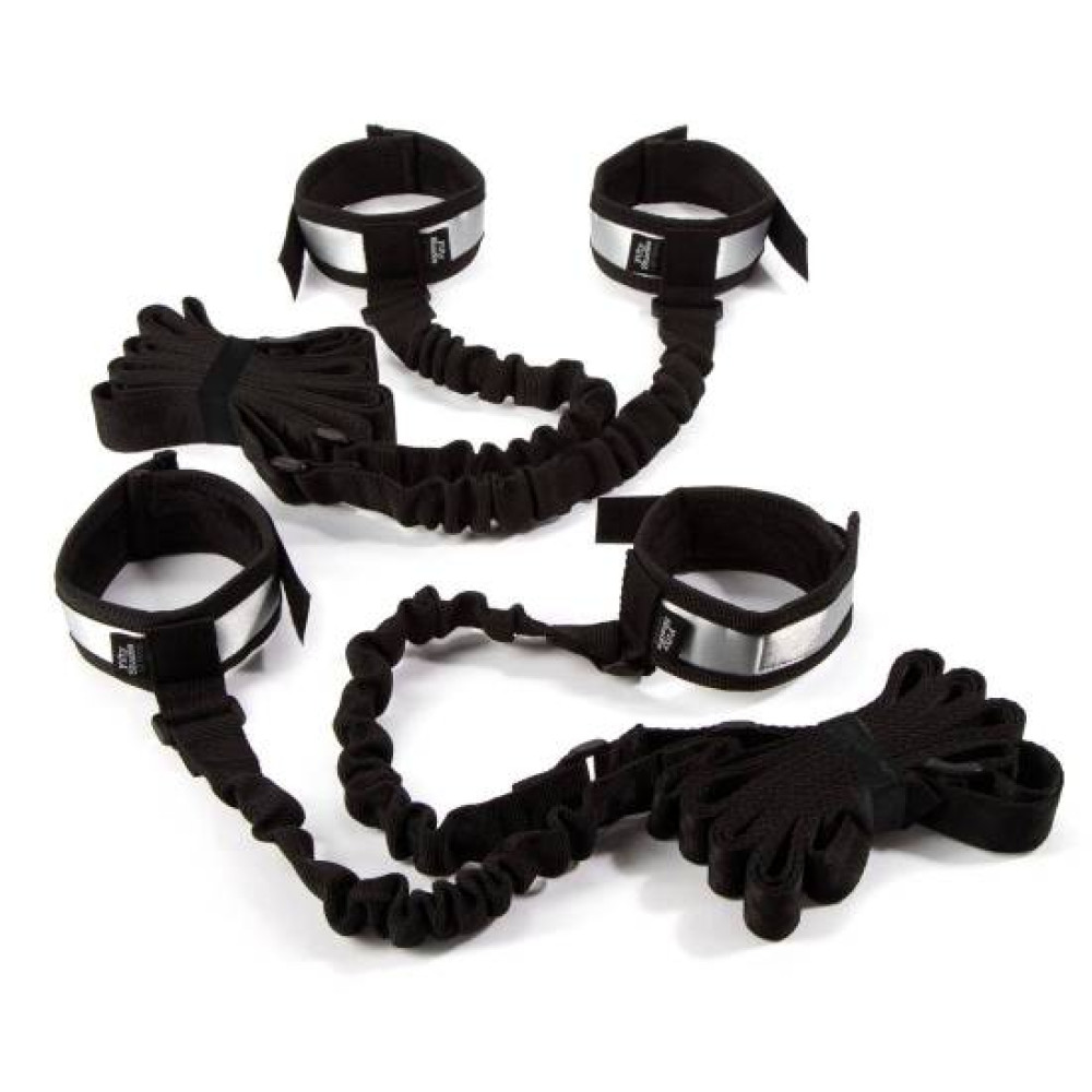 Fifty Shades of Grey - Система для фиксации к кровати "Вся в его власти" (50 оттенков серого) (26241), zoom