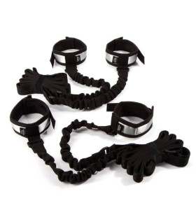 Fifty Shades of Grey - Система для фиксации к кровати "Вся в его власти" (50 оттенков серого) - No Taboo