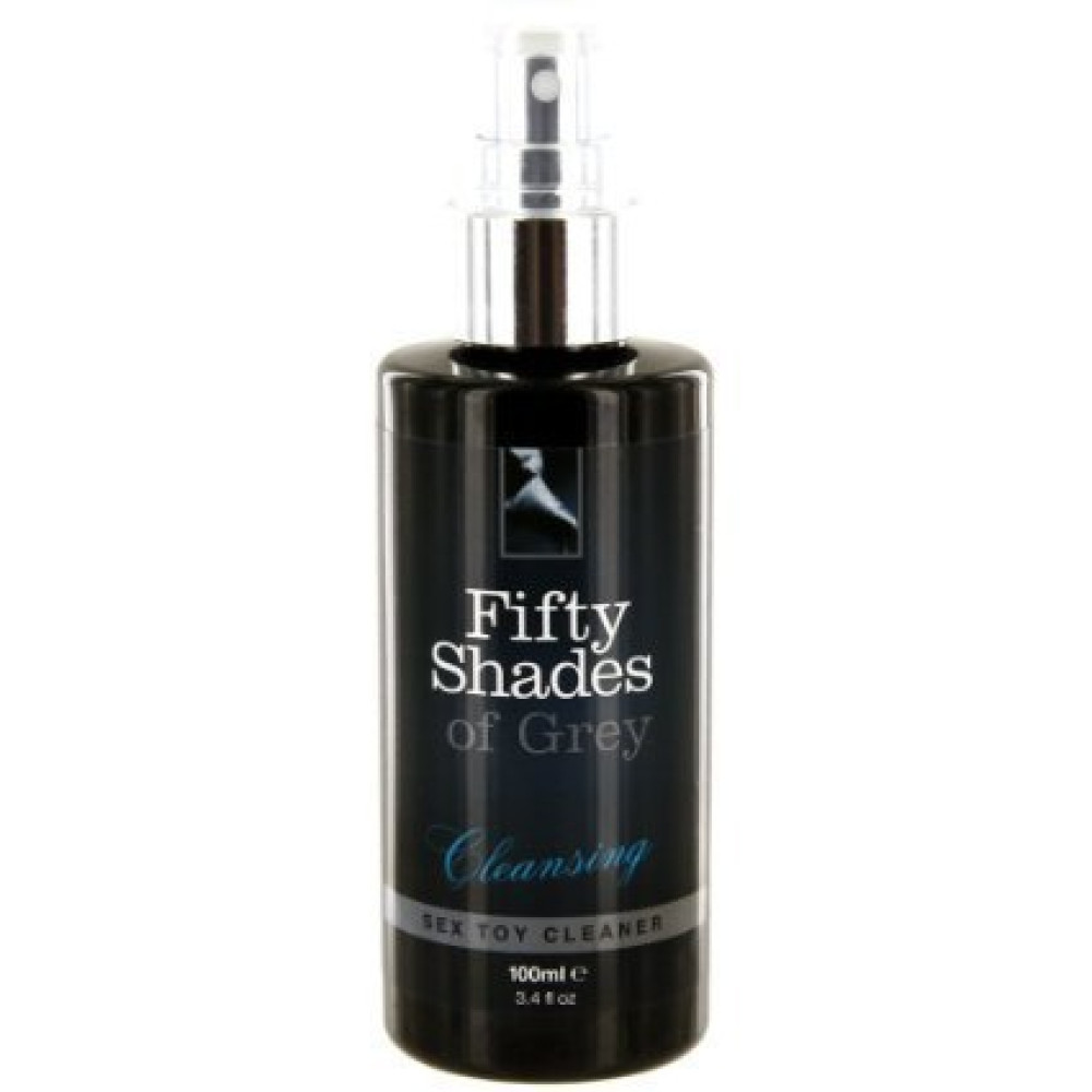 Fifty Shades of Grey - Спрей для ухода за секс игрушками (50 оттенков серого), 100 мл (20090), zoom